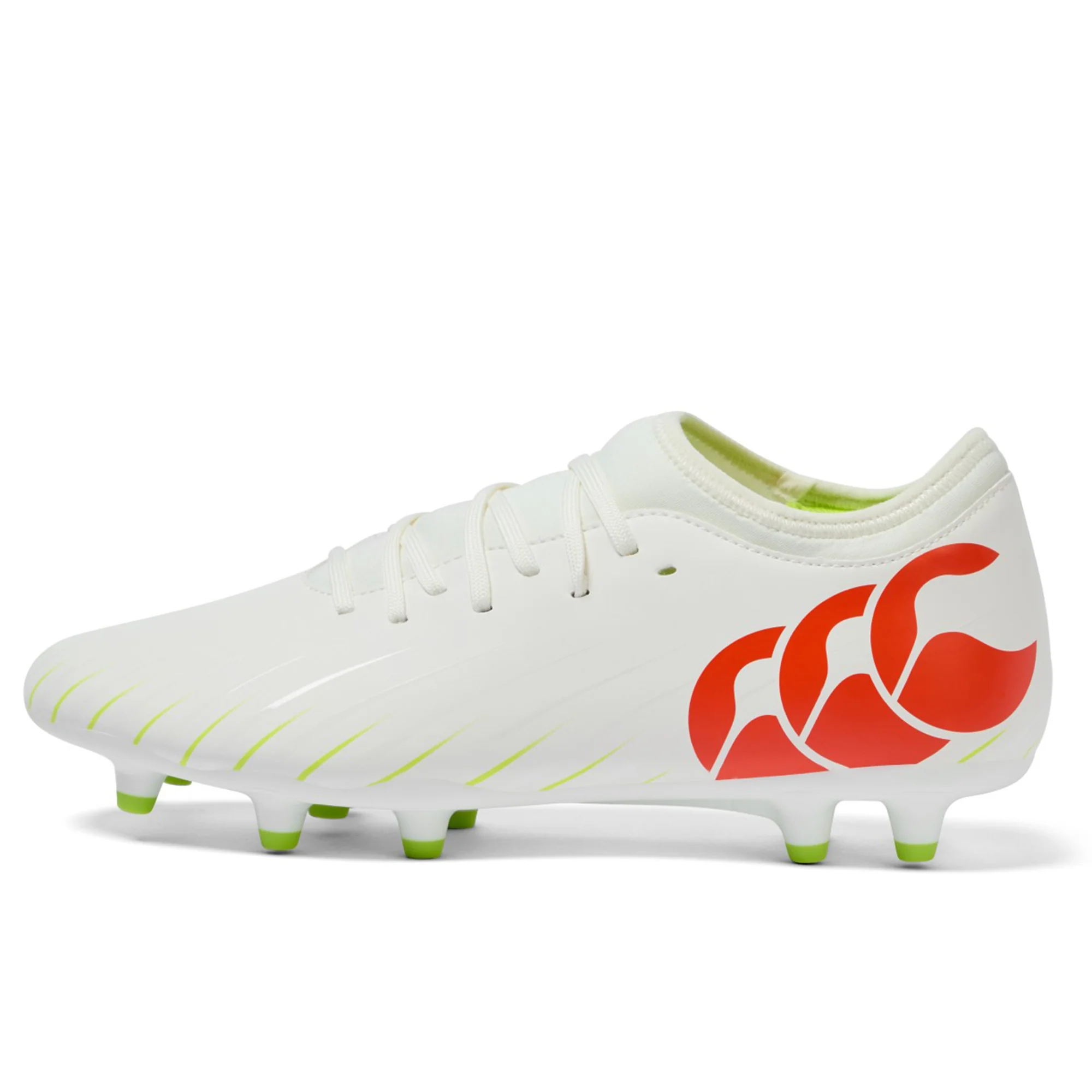 Canterbury Speed Falcon Team FG - Snow White/Tangerine Tango - Image 3