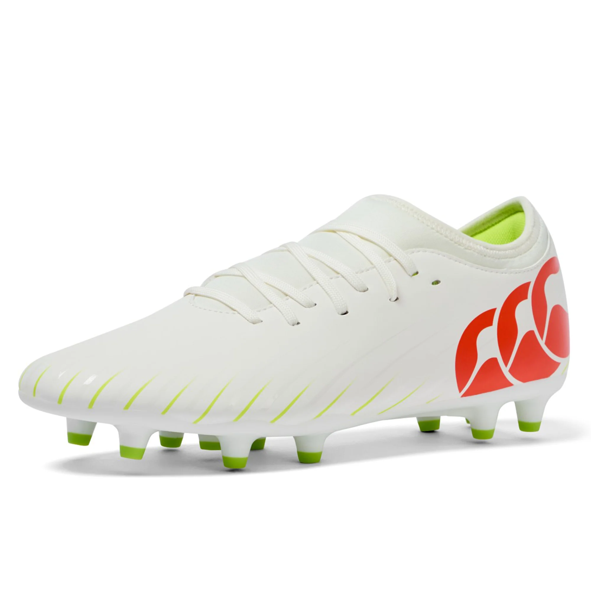 Canterbury Speed Falcon Team FG - Snow White/Tangerine Tango - Image 4
