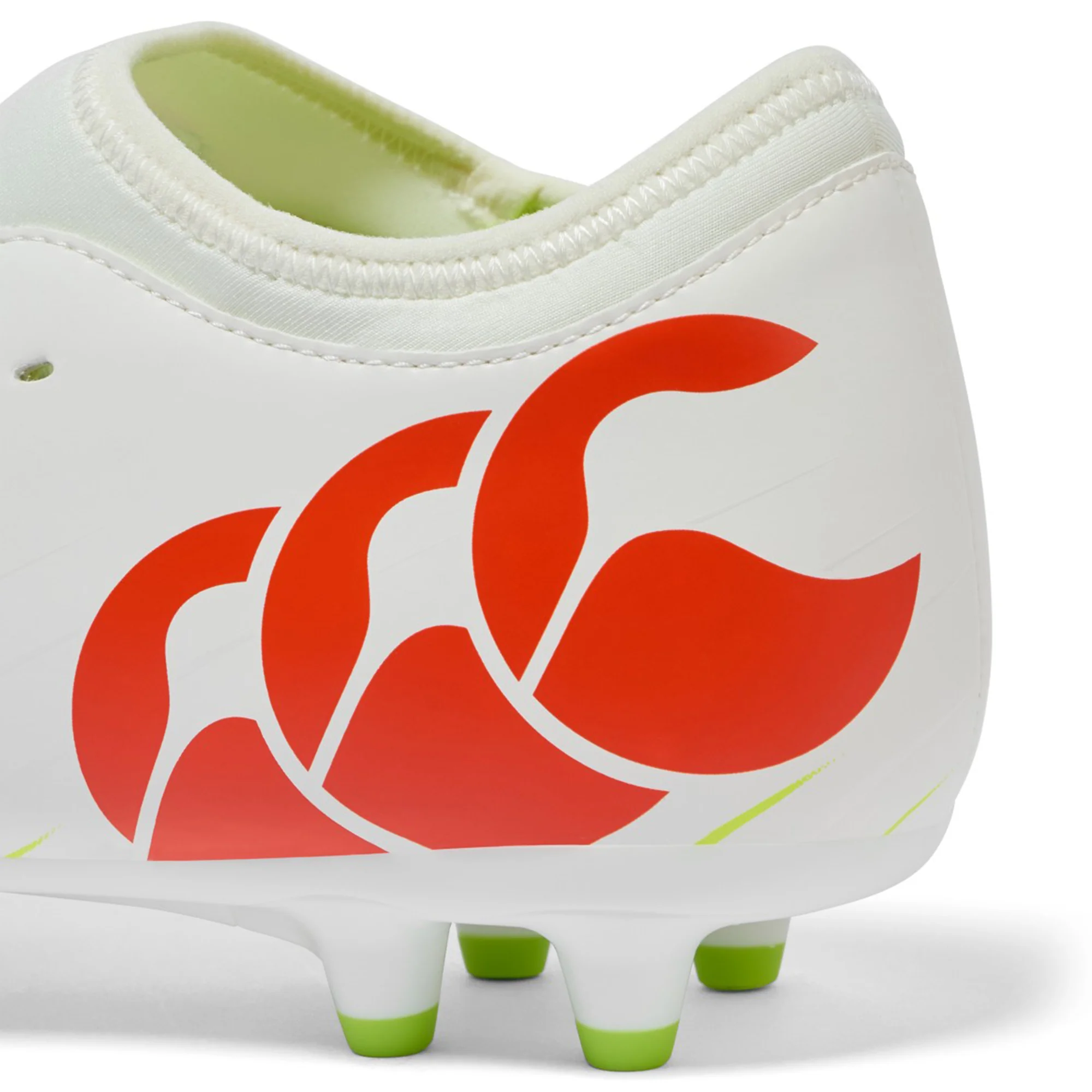 Canterbury Speed Falcon Team FG - Snow White/Tangerine Tango - Image 6