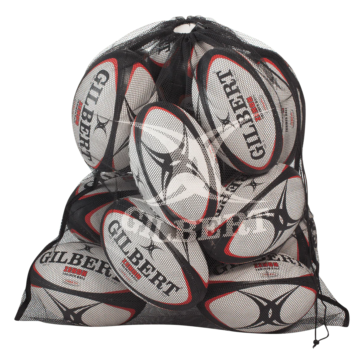 Gilbert Large Mesh Rugby Ball & Equipment Bag - Image 3
