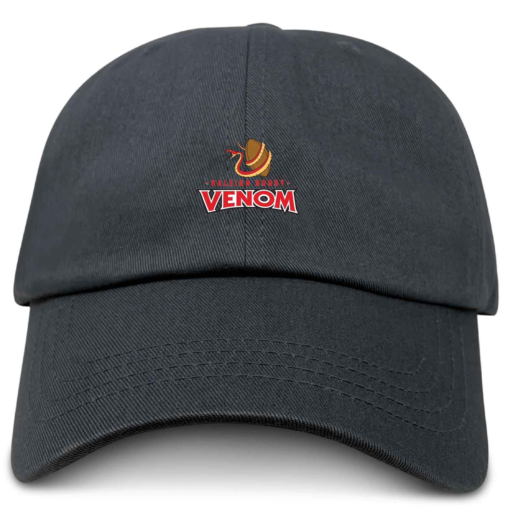 Raleigh Venom Adult Low-Profile Cotton Twill Dad Cap - Image 2