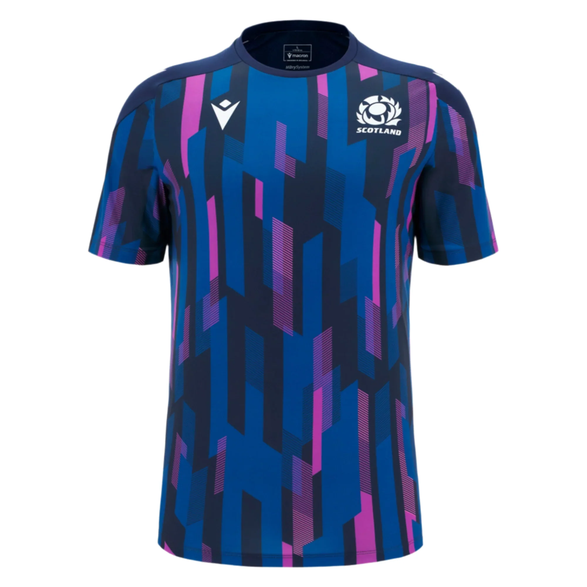 Scotland 25/26 Player Warm-Up Shirt by Macron
