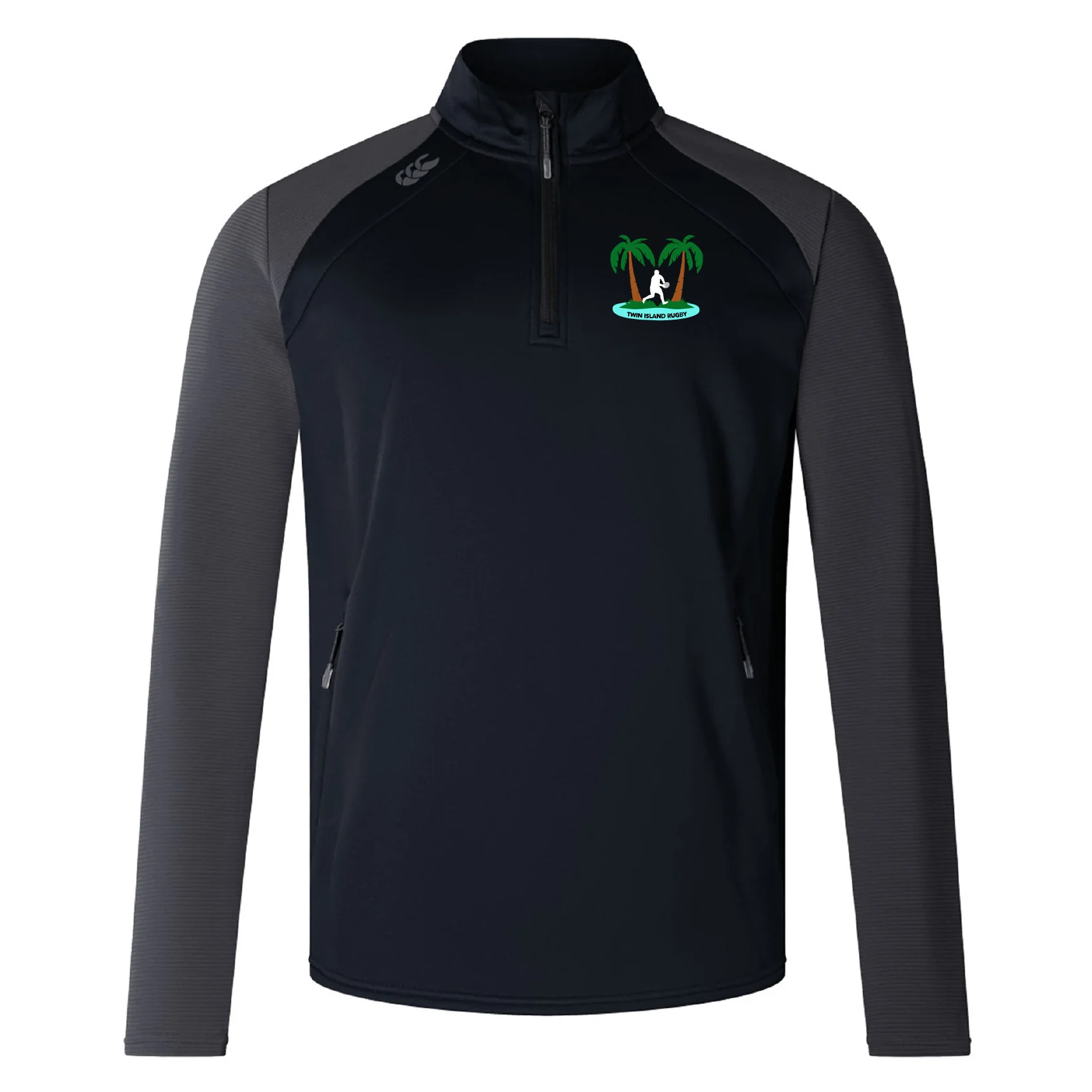 Twin Island Rugby Elite 1/4 Zip Top by Canterbury