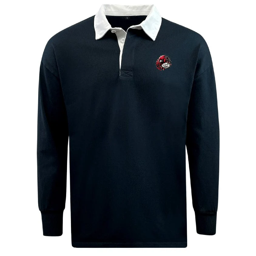 Vienna Rugby Classic Long Sleeve Solid Rugby Jersey
