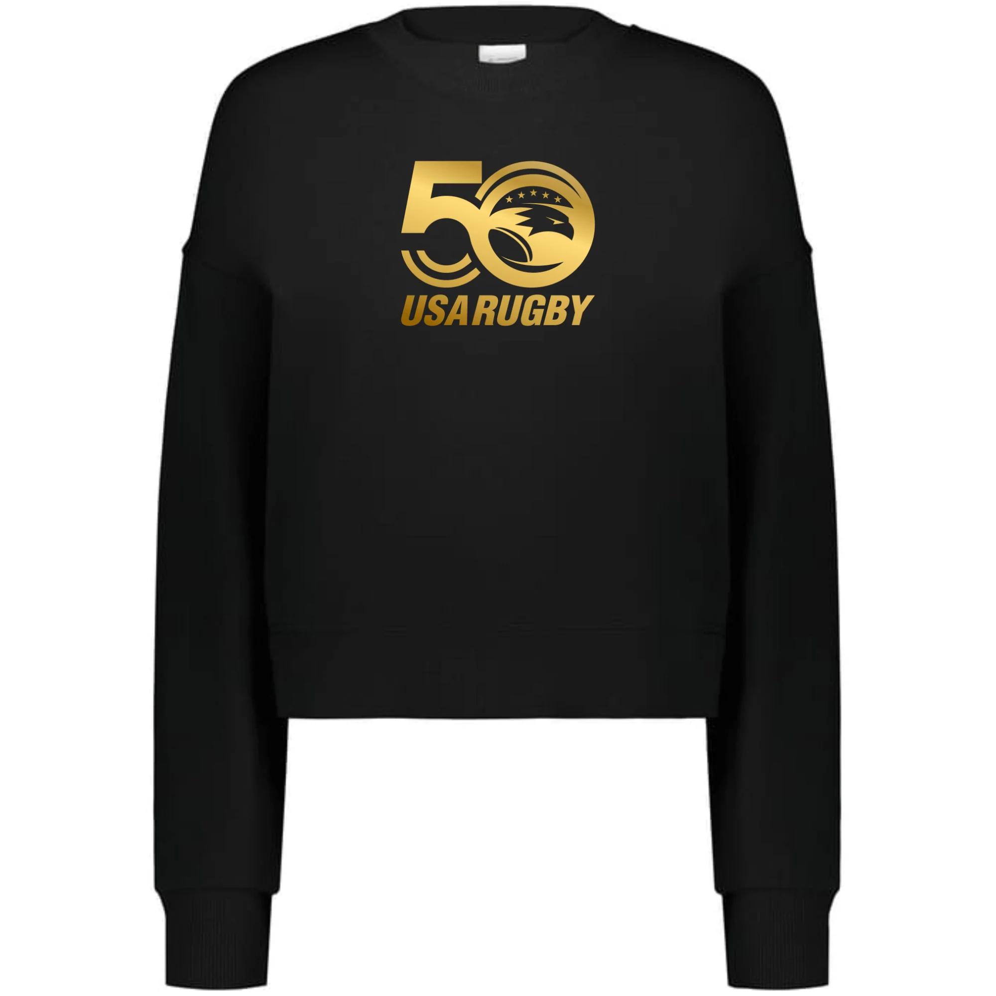 Women's USA Rugby 50th Slouchy Crew Sweatshirt - Image 2