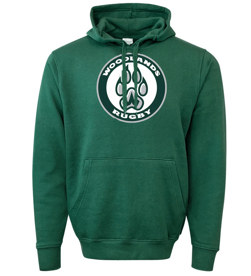 Woodlands Youth Center Chest Paw Print Hoodie