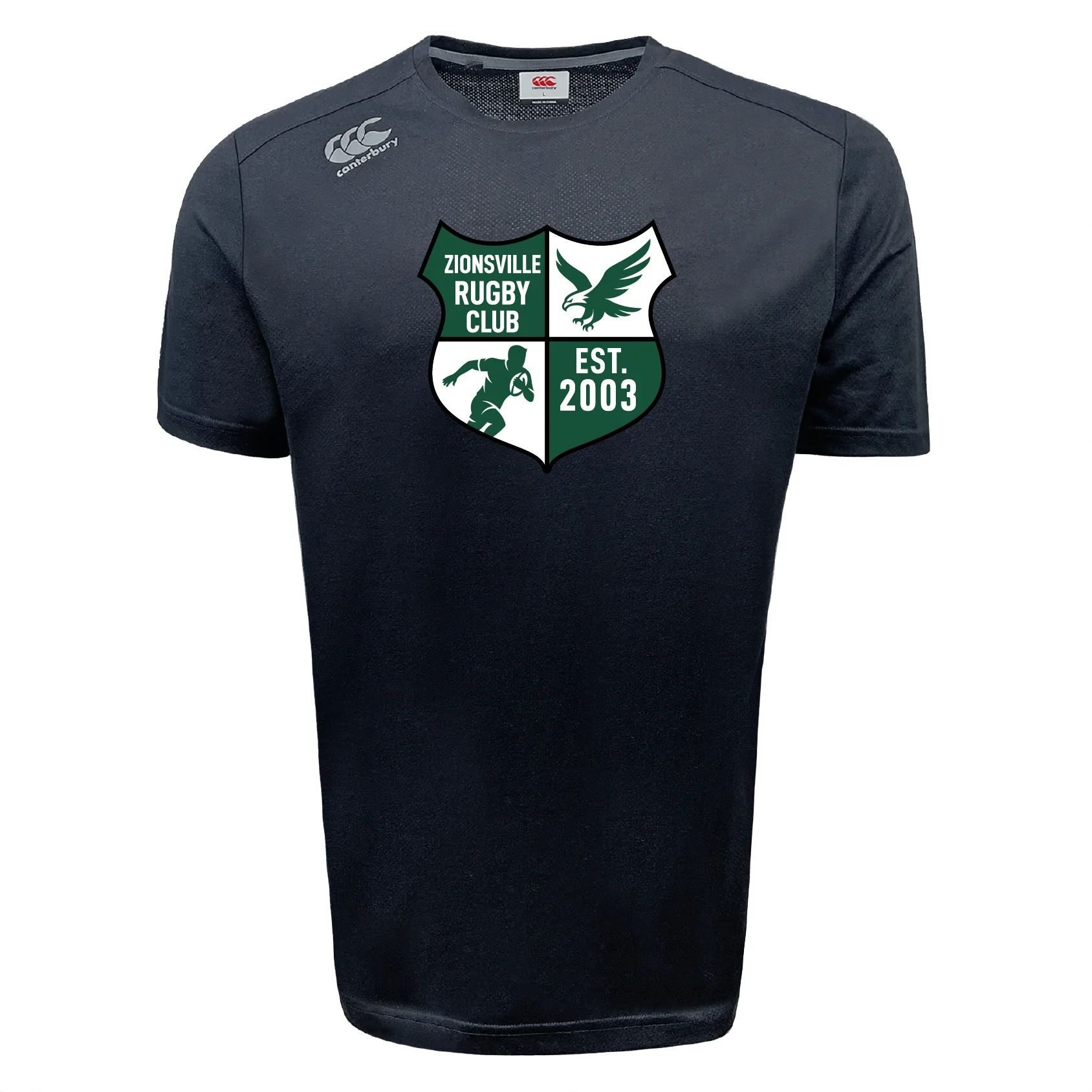 Zionsville Rugby Club Tempo Vapodri T-Shirt by Canterbury